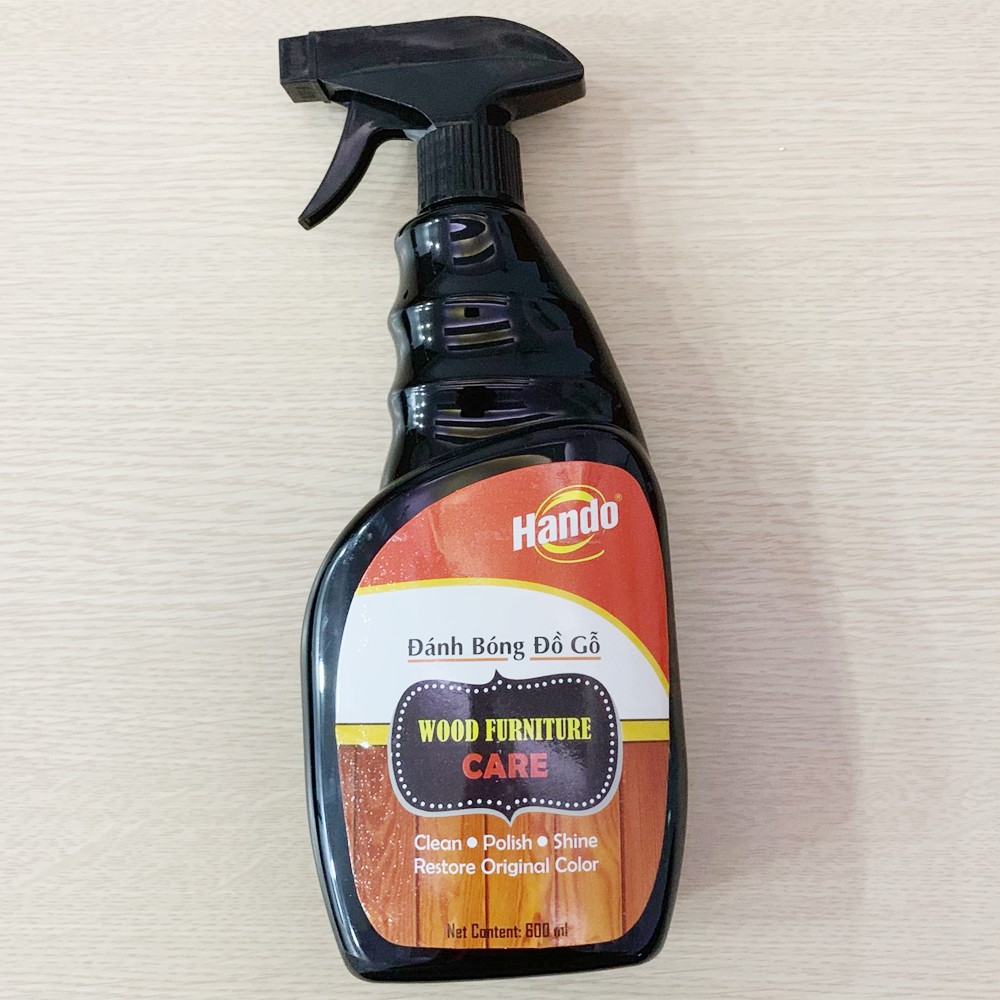 Đánh bóng bảo dưỡng đồ gỗ Hando 600ml