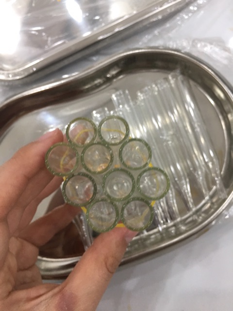 Ống hút mụn thuỷ tinh (10 ống)