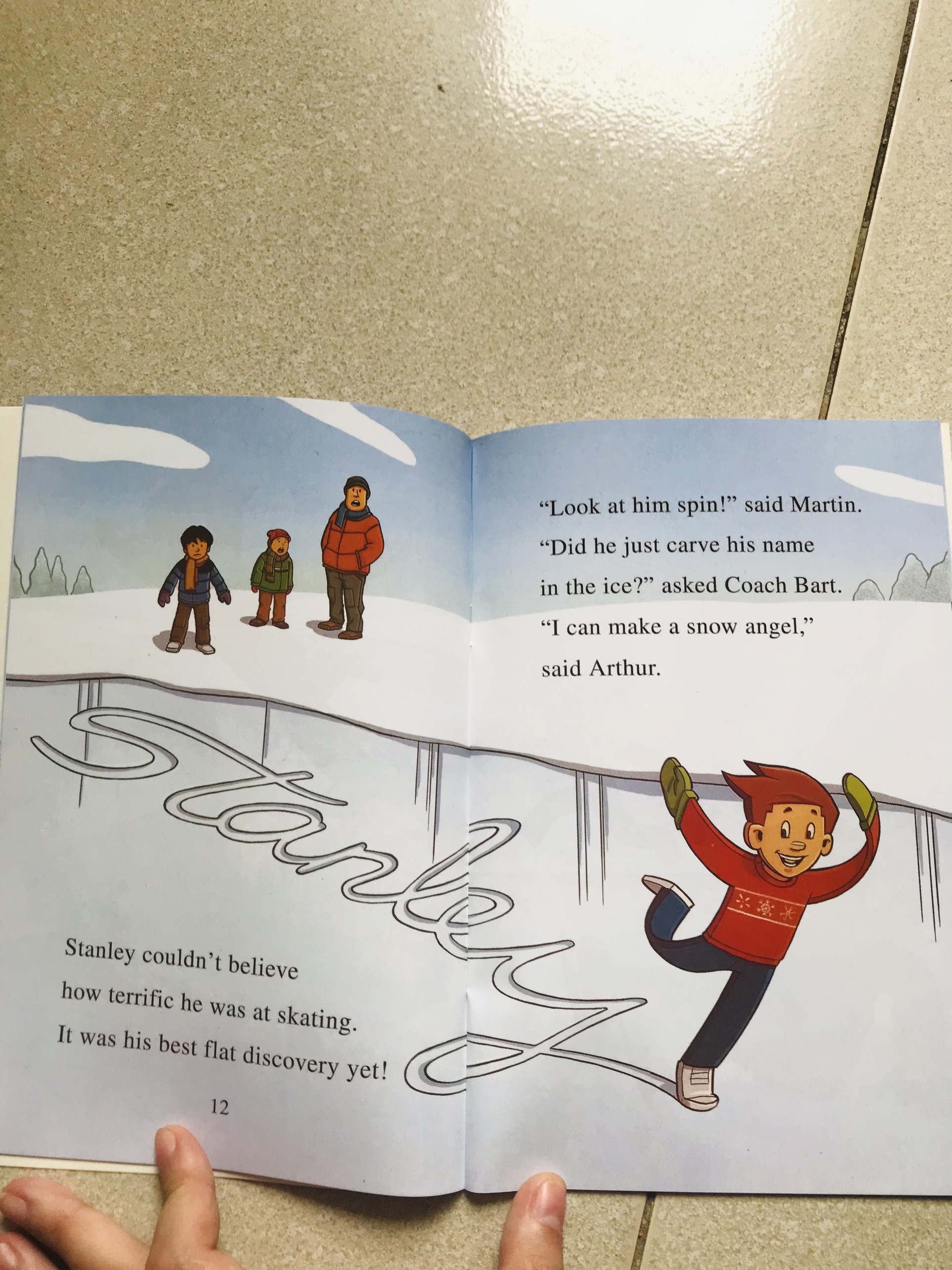 I can read Flat Stanley 10q