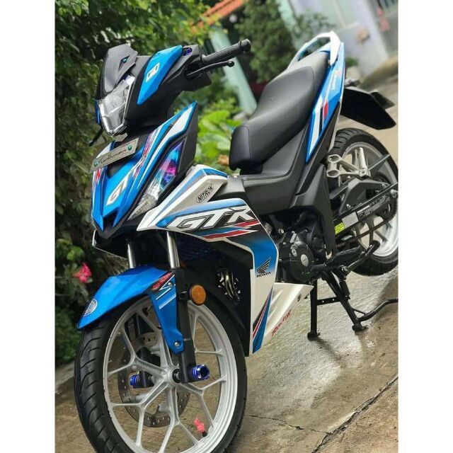 Tem Rời Gtr Xe Winner Trắng Xanh (Bộ)
