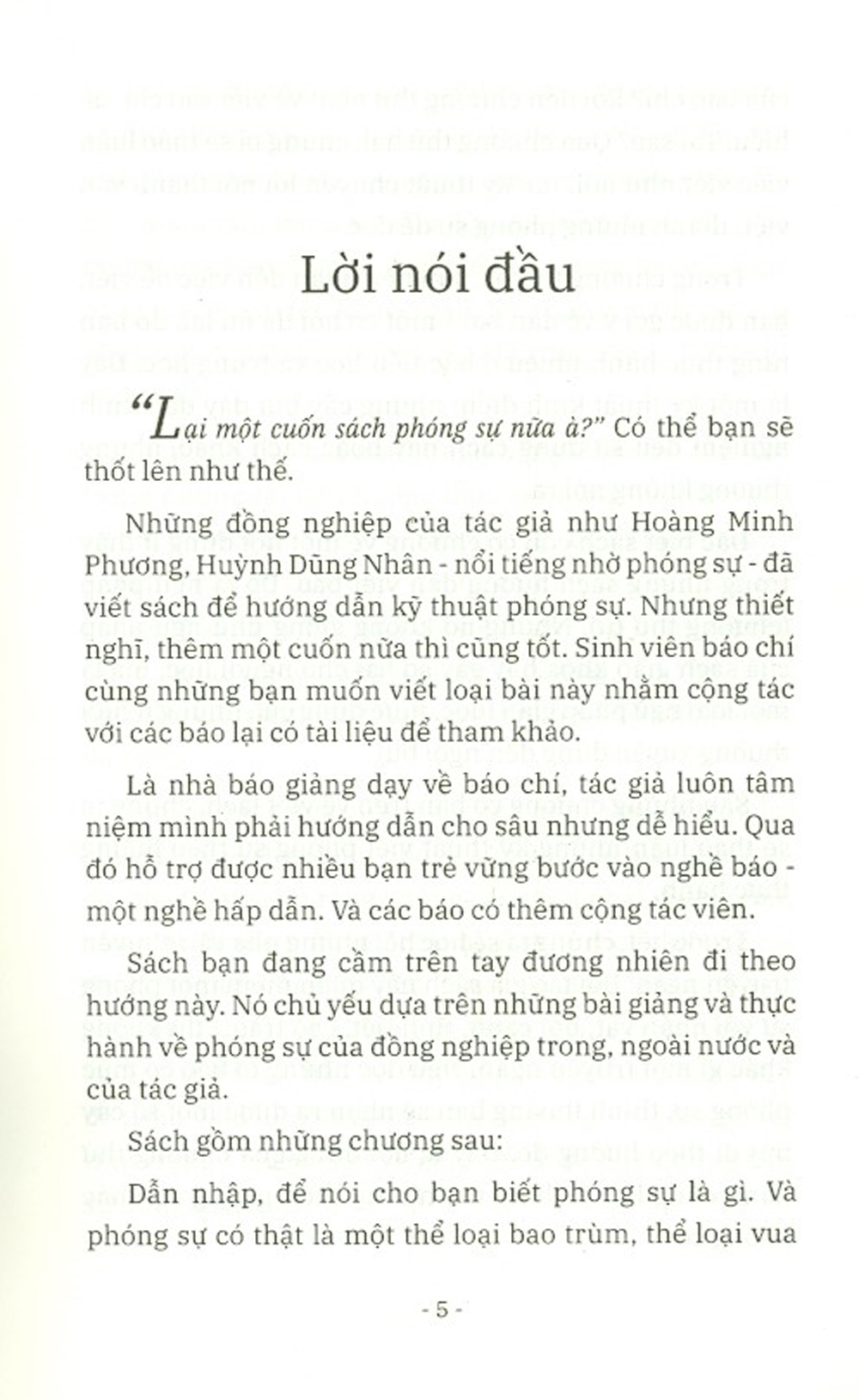 Đường Vào Phóng Sự Báo Chí - Dễ Đi Thôi Mà!
