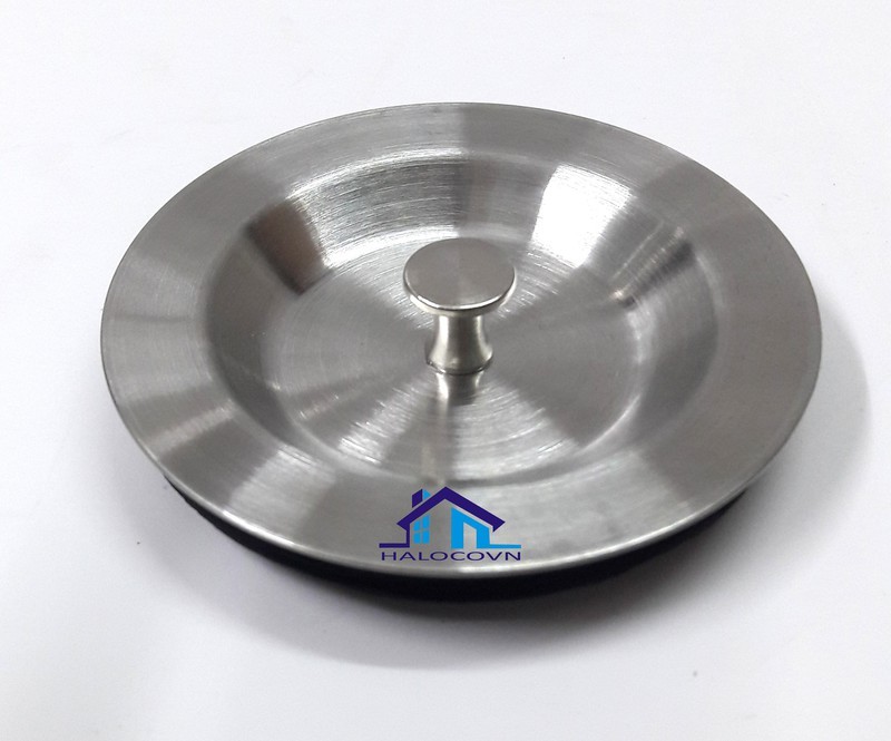 Combo 2 nắp đậy bồn rửa chén, bát lavabo inox đẹp