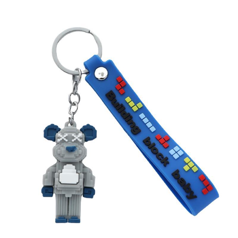[Mới] 1 móc khóa gấu KAWS lego cực cute cho cặp đôi