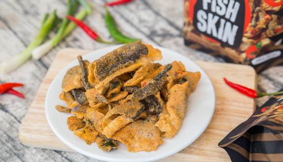250GR DA CÁ HỒI TRỨNG MUỐI CHIÊN GIÒN