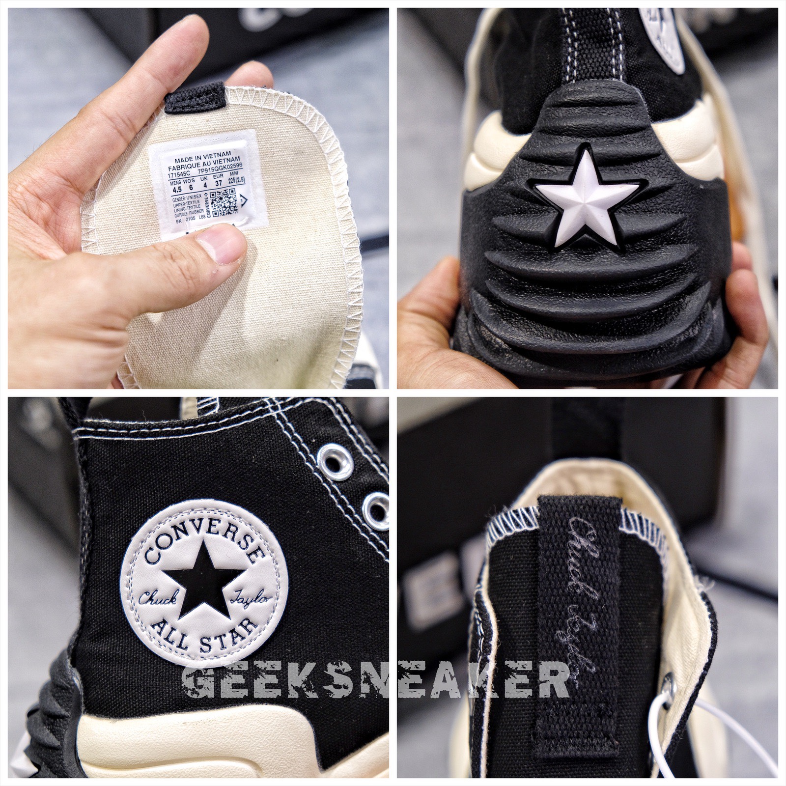 Giày Sneaker cổ cao Converse run star motion GeeKSneaker