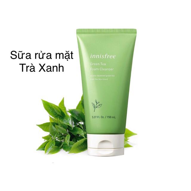 Sữa Rửa Mặt Innisfree Trà Xanh 150ml