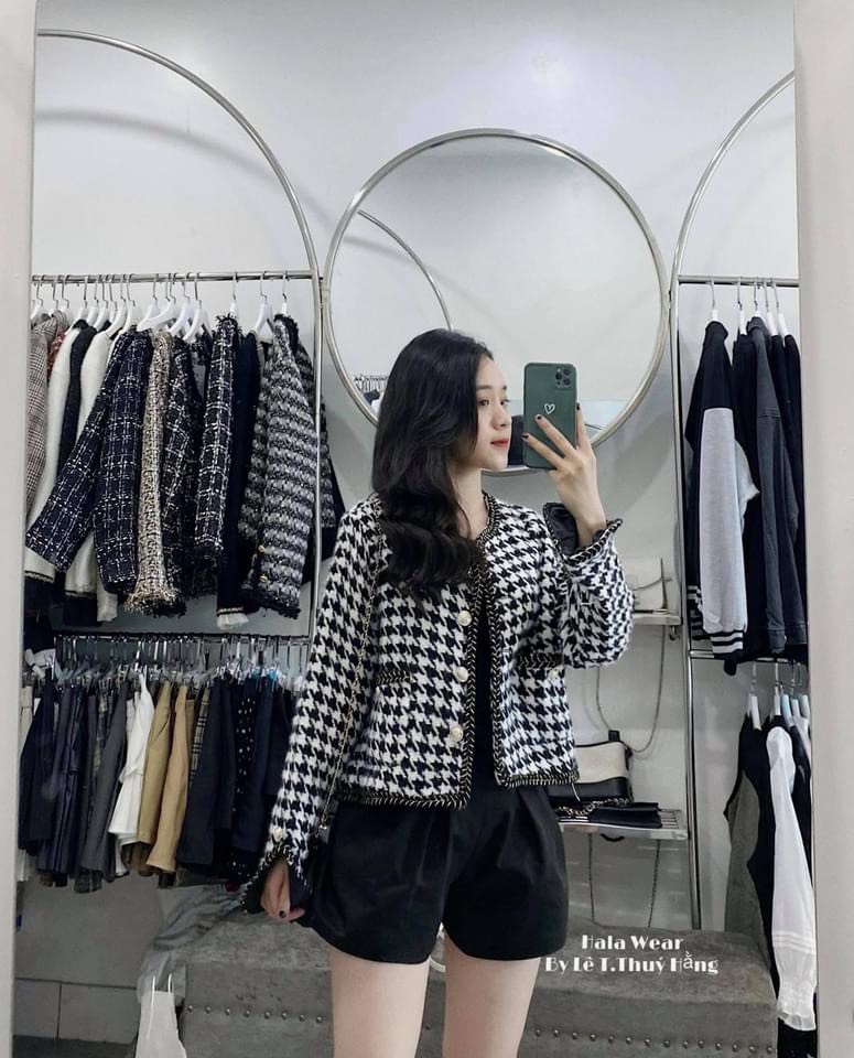 Áo Dạ Tweed (KÈM ẢNH THẬT)
