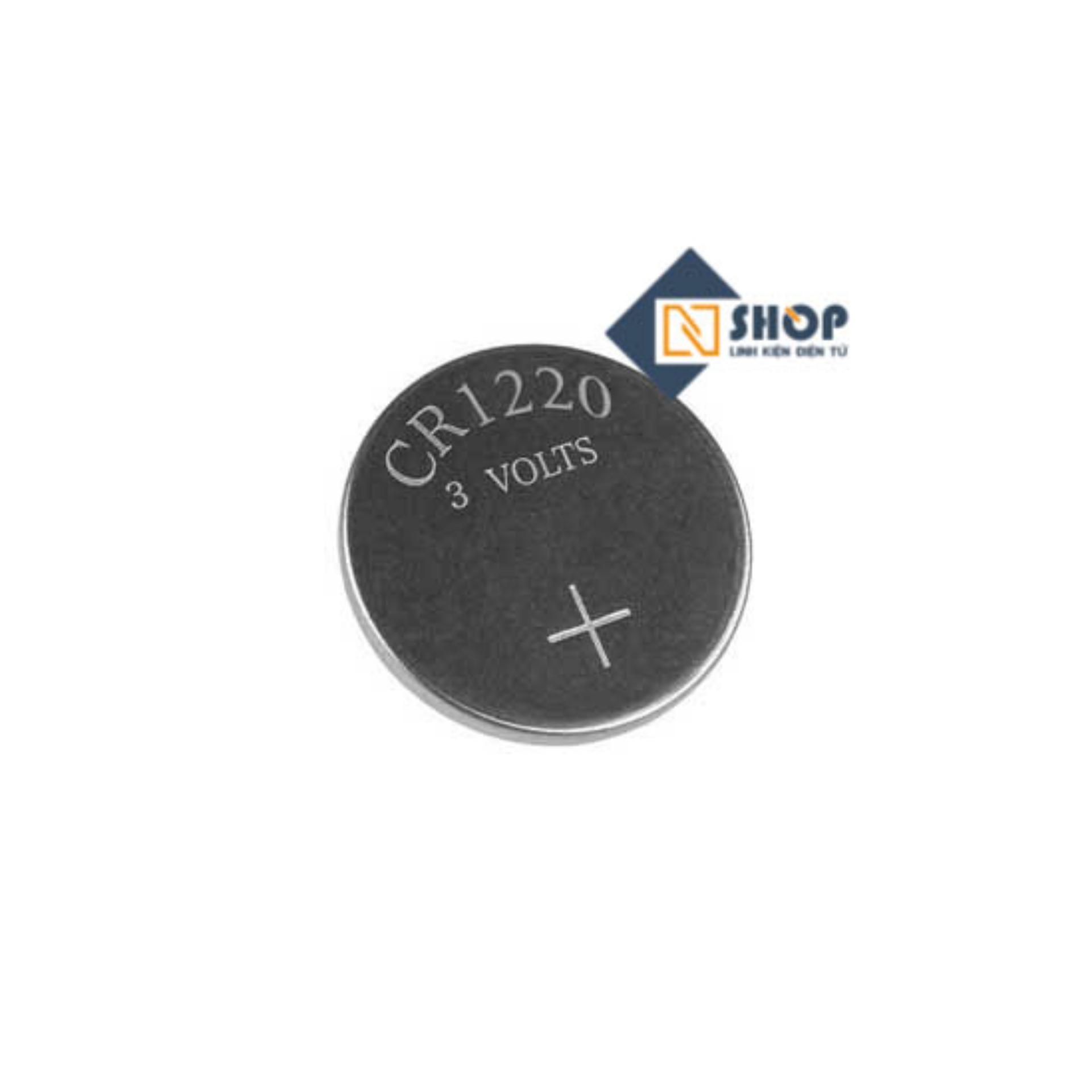 4 Pin cúc áo CR1220 3Volt