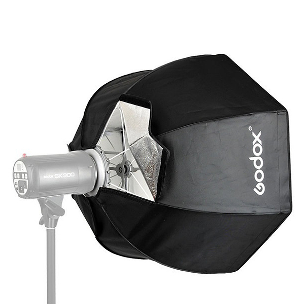 [HCM]Softbox Dù Portable Bowen Mount 80cm - Hàng Nhập Khẩu