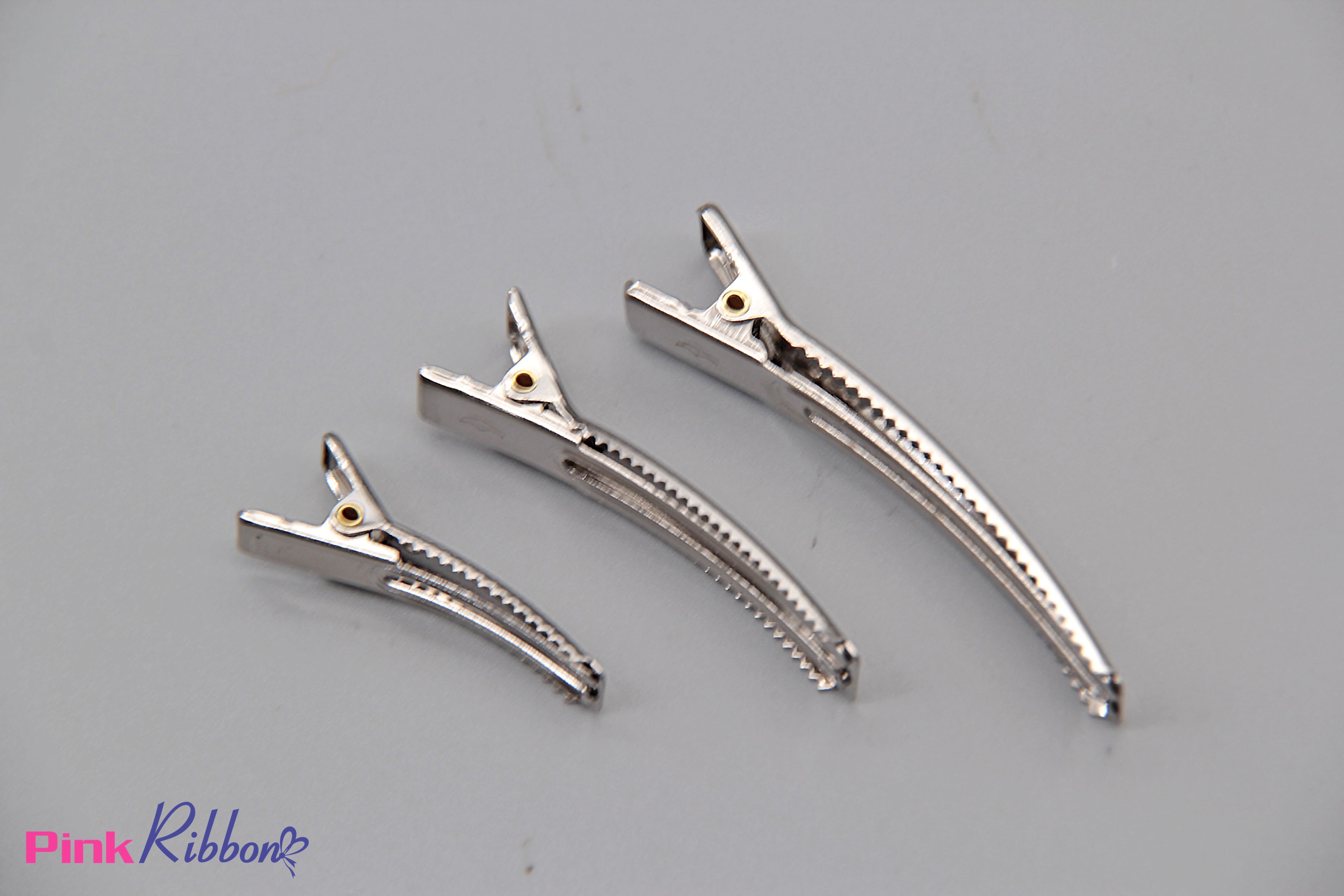 SET 5C - Kẹp cá sấu có răng HÀNG CAO CẤP (3.5cm-5cm-6cm)