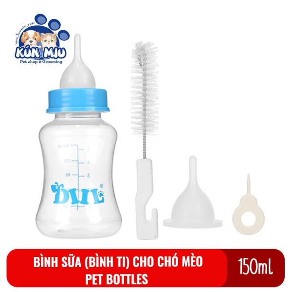 Bình sữa cho chó mèo Pet bottles Diil 150ml - Bình ti cho chó mèo 150ml