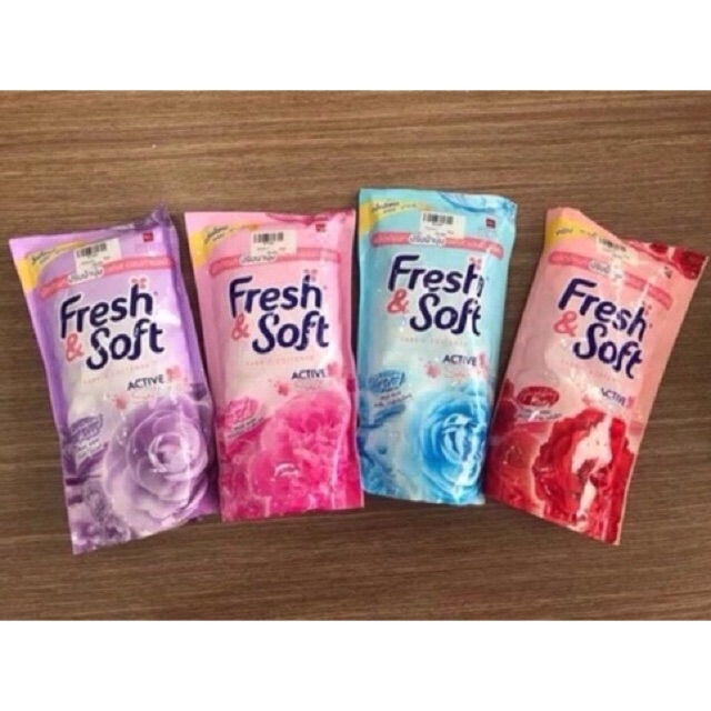 Nước Xả Vải Fresh & Soft Thái Lan 600ml/Bịch[ Màu Xanh]