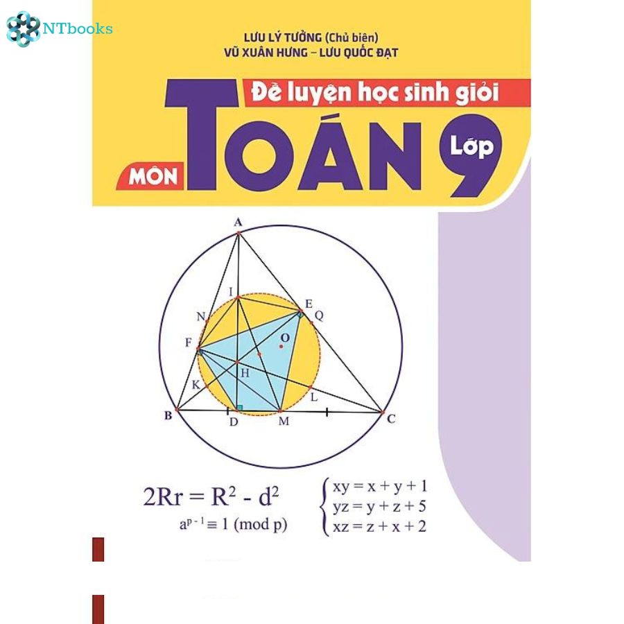 Sách đề luyện học sinh giỏi môn toán lớp 9 - nxb đại học sư phạm - ntbooks