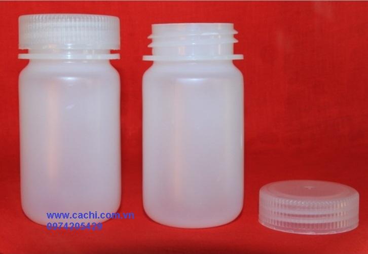 Chai nhựa PP 30ml chịu hóa chất - Bộ 5 cái - CPP30ml