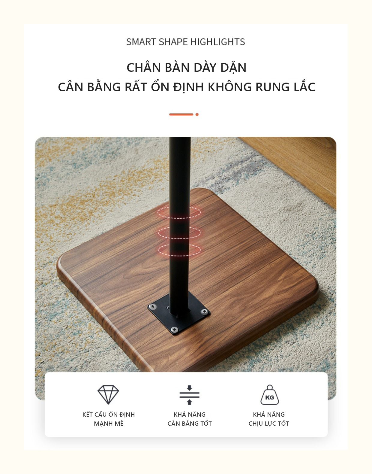 Bàn Trà SoFa Đơn Hiện Đại - GM88