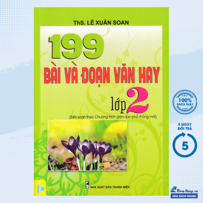 Sách - 199 bài và đoạn văn hay lớp 2 - newshop