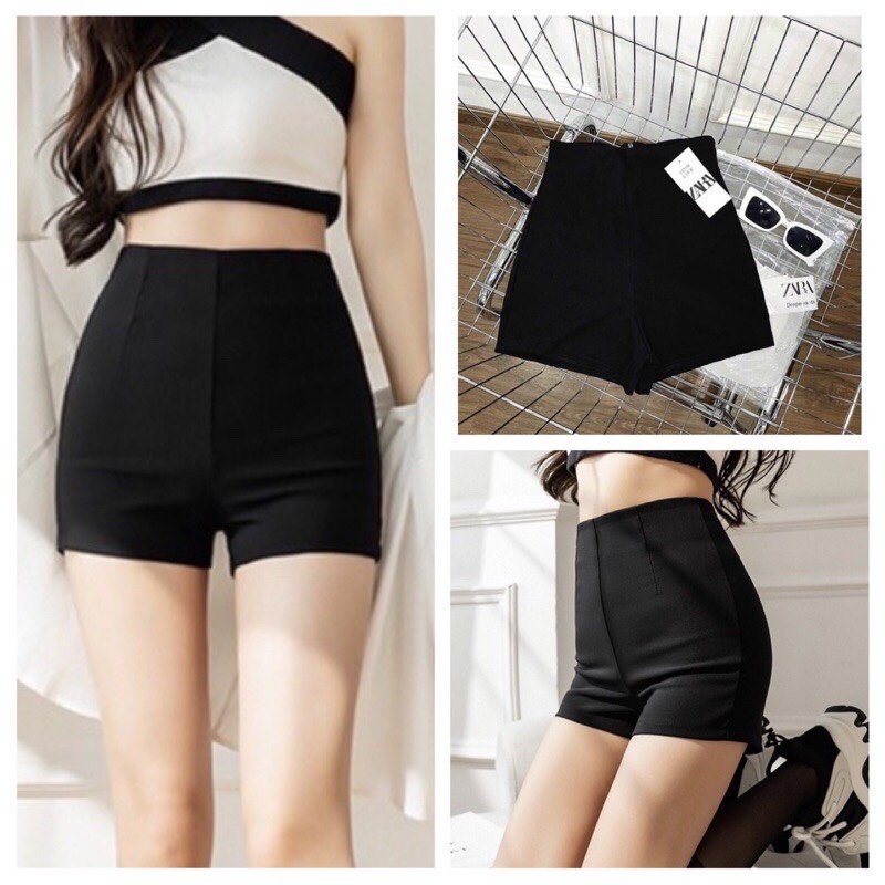 Quần short ôm lưng cao chất umi siêu đẹp