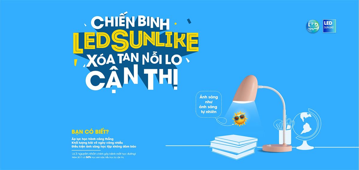 Đèn bàn LED SUNLIKE Rạng Đông RL 38