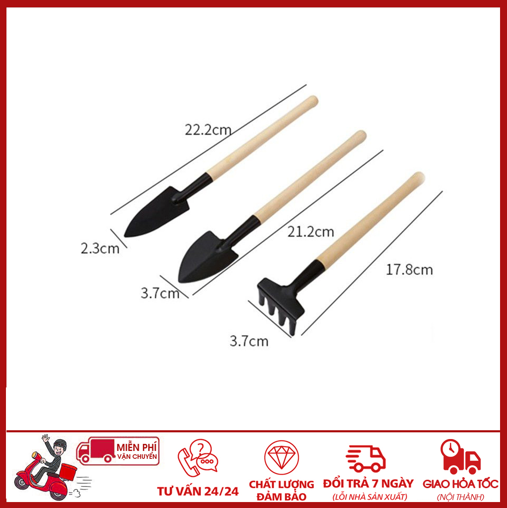 ⛔GIADUNGHOALONG⛔ Bộ làm vườn mini
