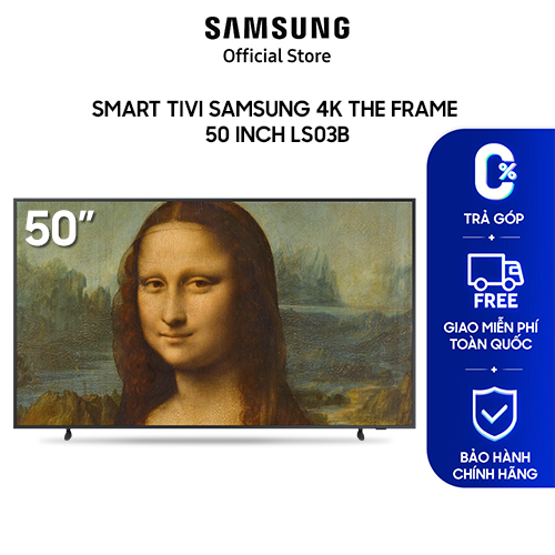 [MIỄN PHÍ VẬN CHUYỂN] Smart TV Samsung 4K The Frame 50 inch QA50LS03BAKXXV