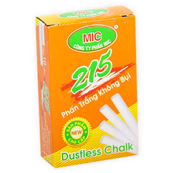 [HCM]COMBO 5 HỘP PHẤN TRẮNG KHÔNG BỤI