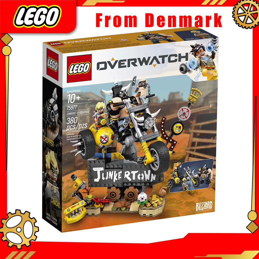380 Pieces Overwatch Toy for Girls and Boys Aged 9+ LEGO Overwatch Junkrat & Roadhog 75977 Building Kit 