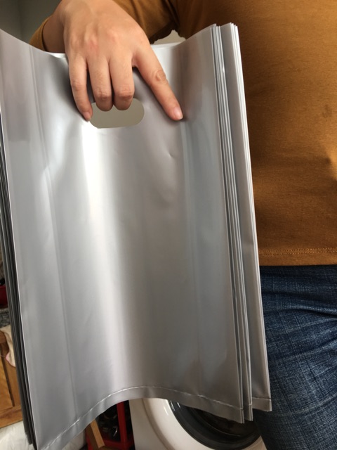 1KG Túi Hột Xoài PE Bóng Dẻo