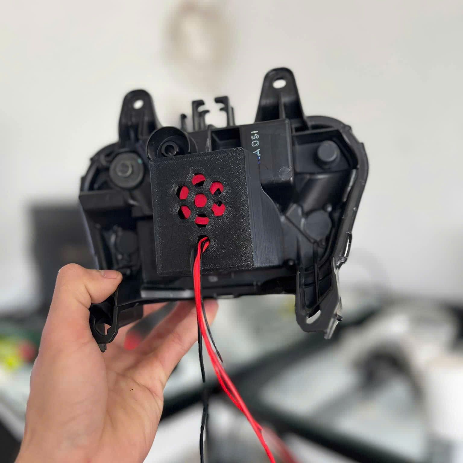 Chụp, Hộp Nhựa in 3D giải nhiệt nhanh dùng làm bi cầu cho EX155 đầu cos ( chỉ chụp nhựa)