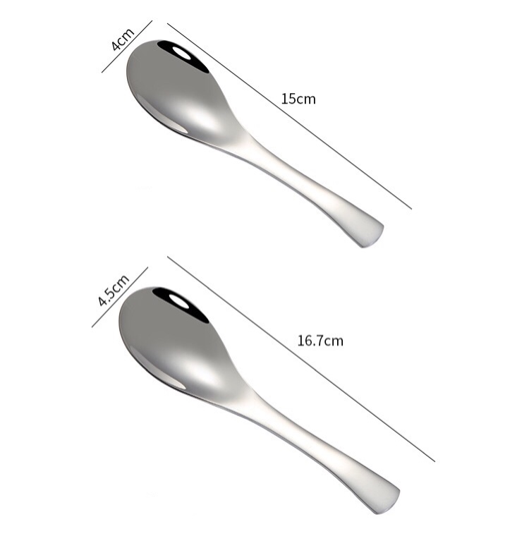 Sét 3 muỗng inox #304 cao cấp _ loại dày