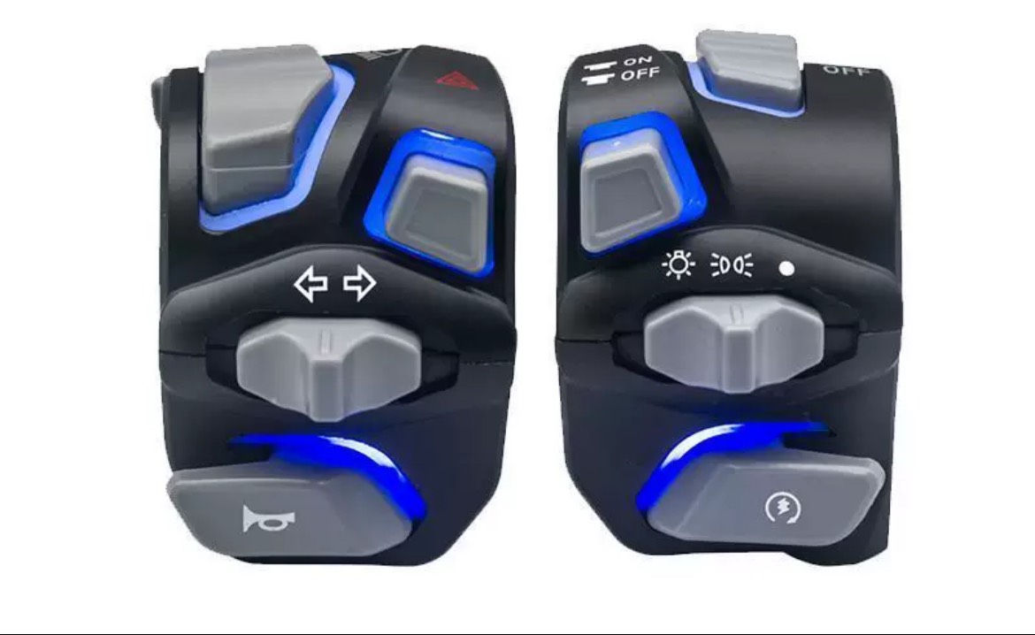 Cùm Công Tắc Light Master Chế Lắp Cho Sirius, Exciter, Raider, Sonic,...