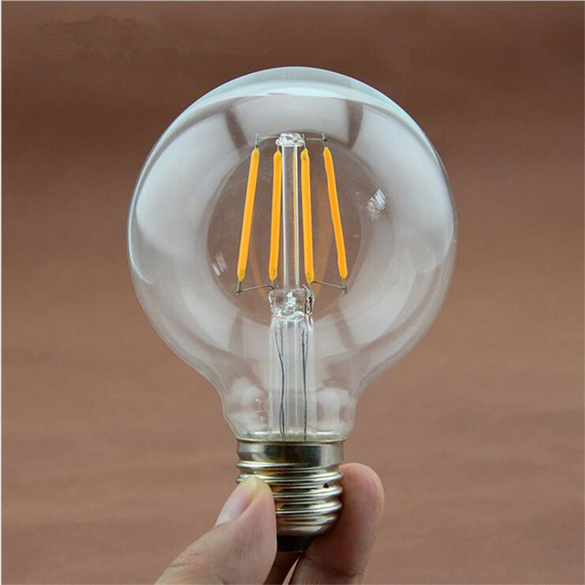 Bóng Đèn Led Edison G95 Ánh Sáng Vàng 2700K 4W E27