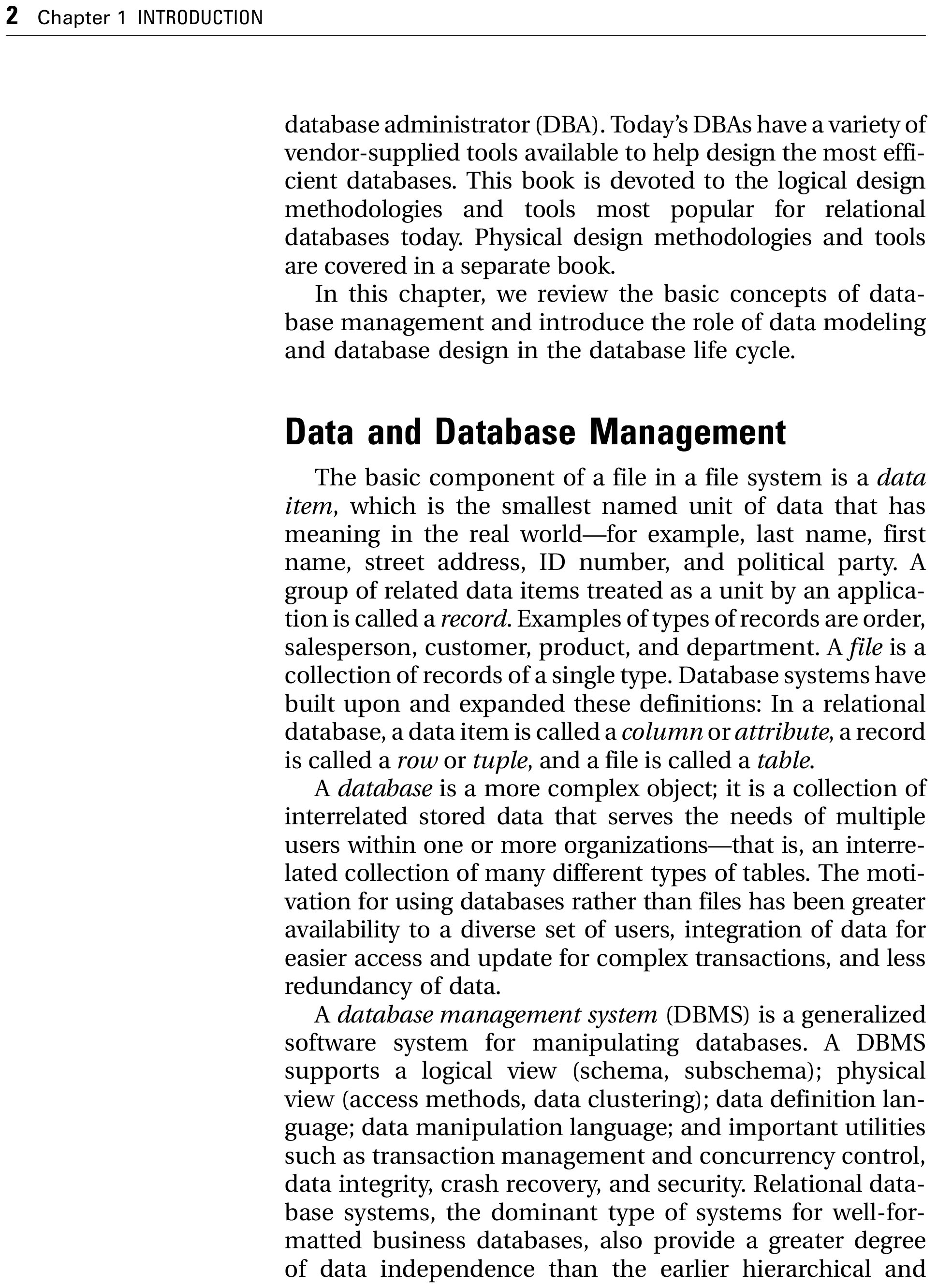 Sách Database Modeling and Design, Fifth Edition Logical Design