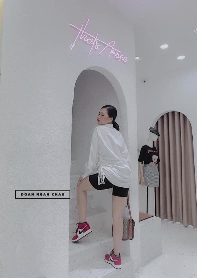 Quần ngố thái, quần legging thái cuộn co giãn 4 chiều