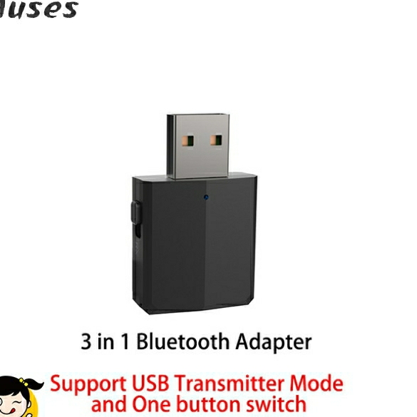 USB BLUETOOTH THU VÀ PHÁT 3 TRONG 1