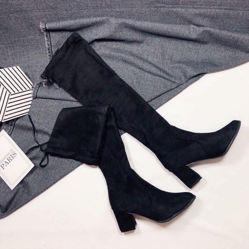 giày boots chiến binh cột dây cao