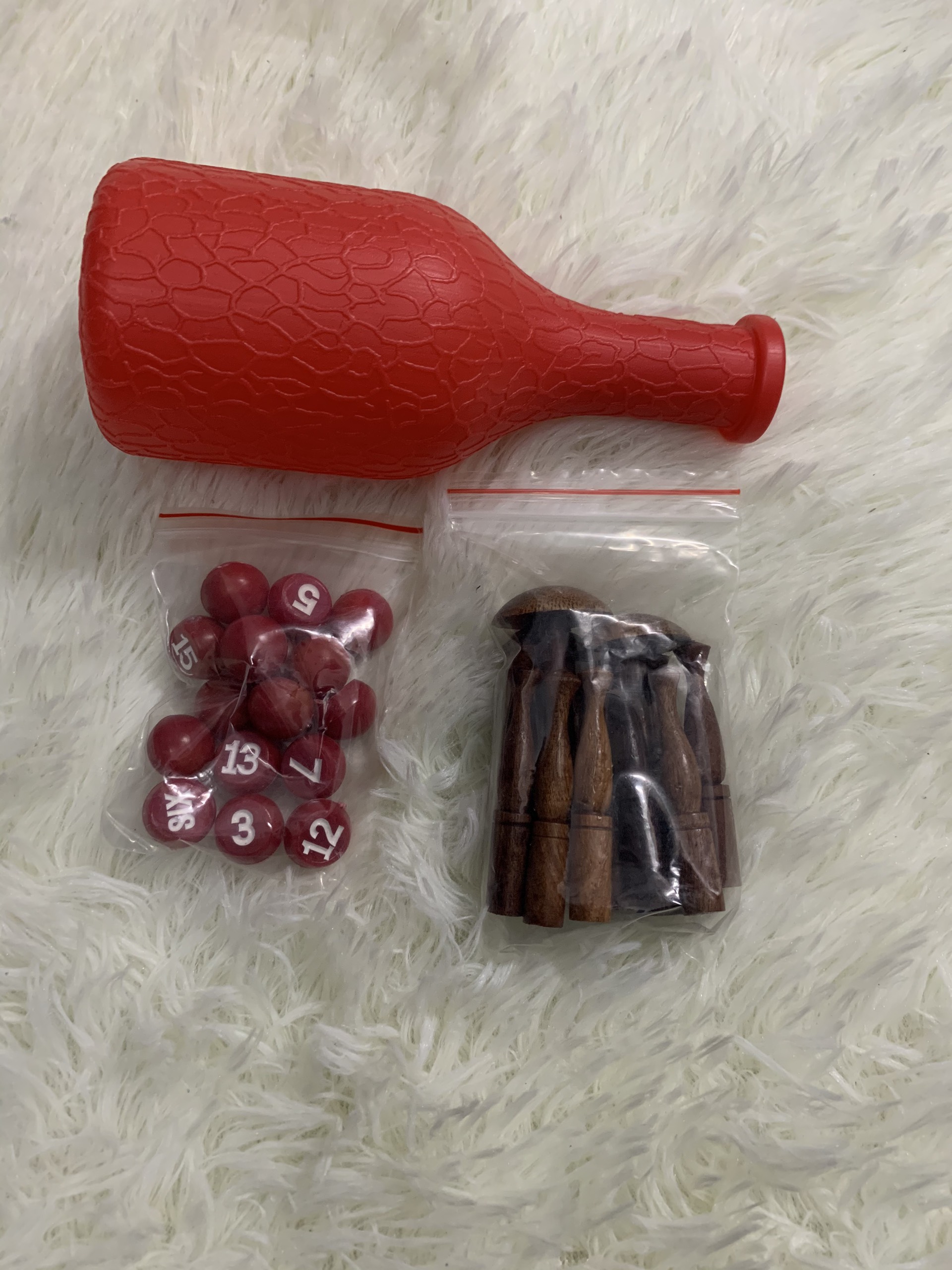 bộ bình số dù bida