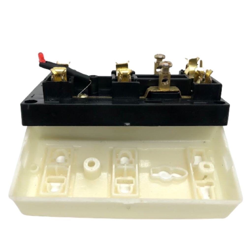 Ổ cắm 3 có đèn báo,không dây Hinoki