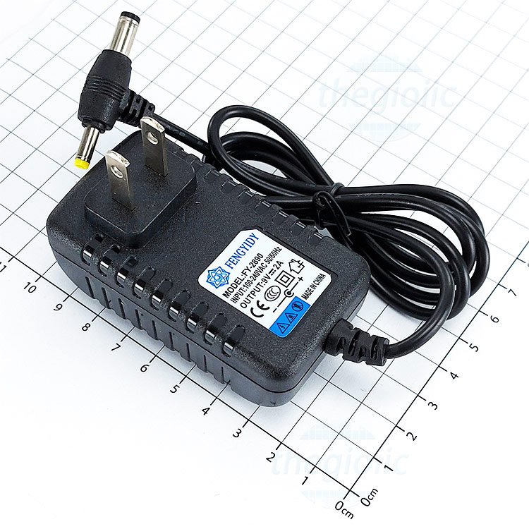 Nguồn Adapter 5V 9V 12V 2A jack 5.5*2.1mm 5.5*2.5mm 4.0*1.7mm 3.5*1.35mm cho Modem  Wifi Androidbox Camera