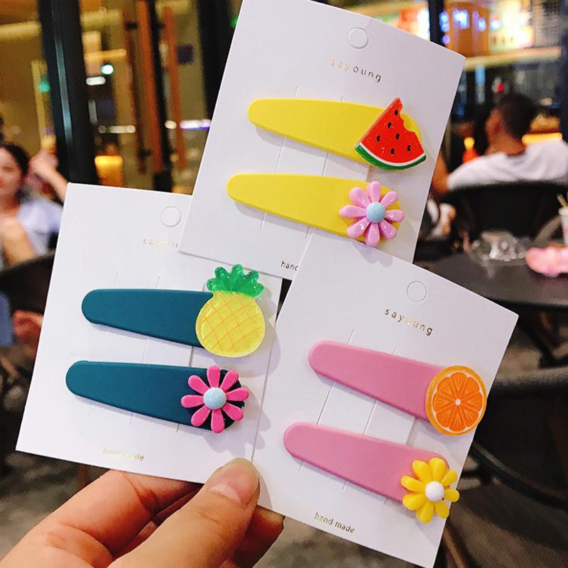 [HCM]Set 2 kẹp tóc Trái cây 4 mùa XINH - NHShop