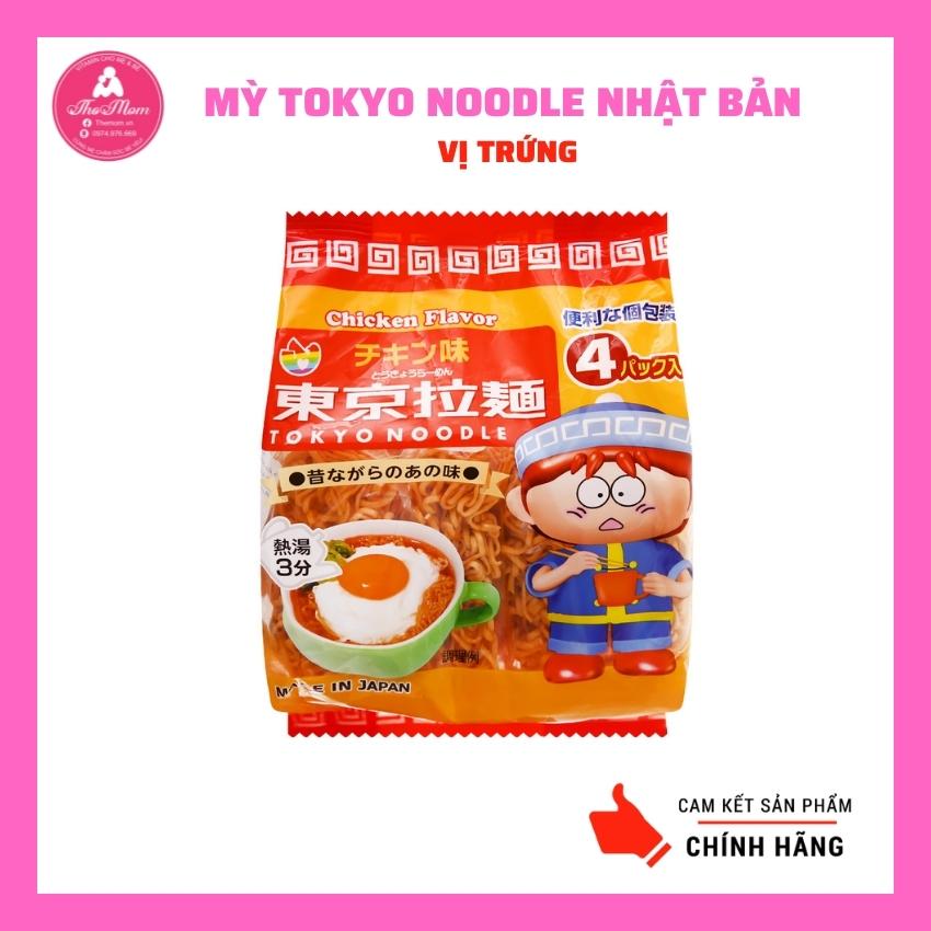 Mỳ Tokyo Noodle Cho Bé Vị TRỨNG Nhật Bản, Mì Cho Bé Ăn Dặm, Mì Em Bé