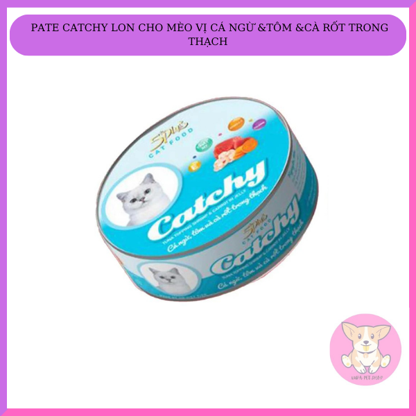 Pate Cho Mèo 5Plus Catchy 170g