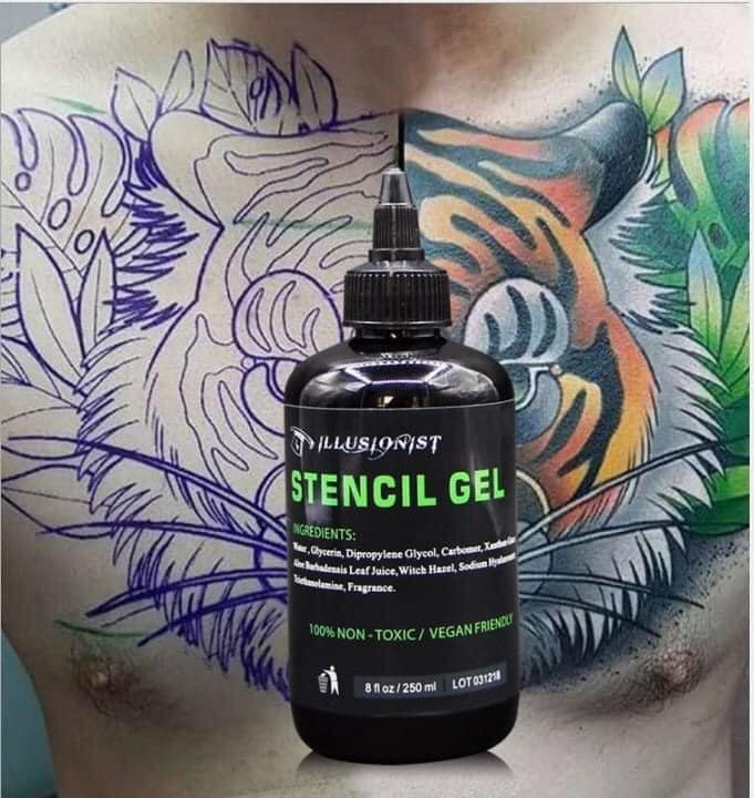 gel scan hình xăm tattoo