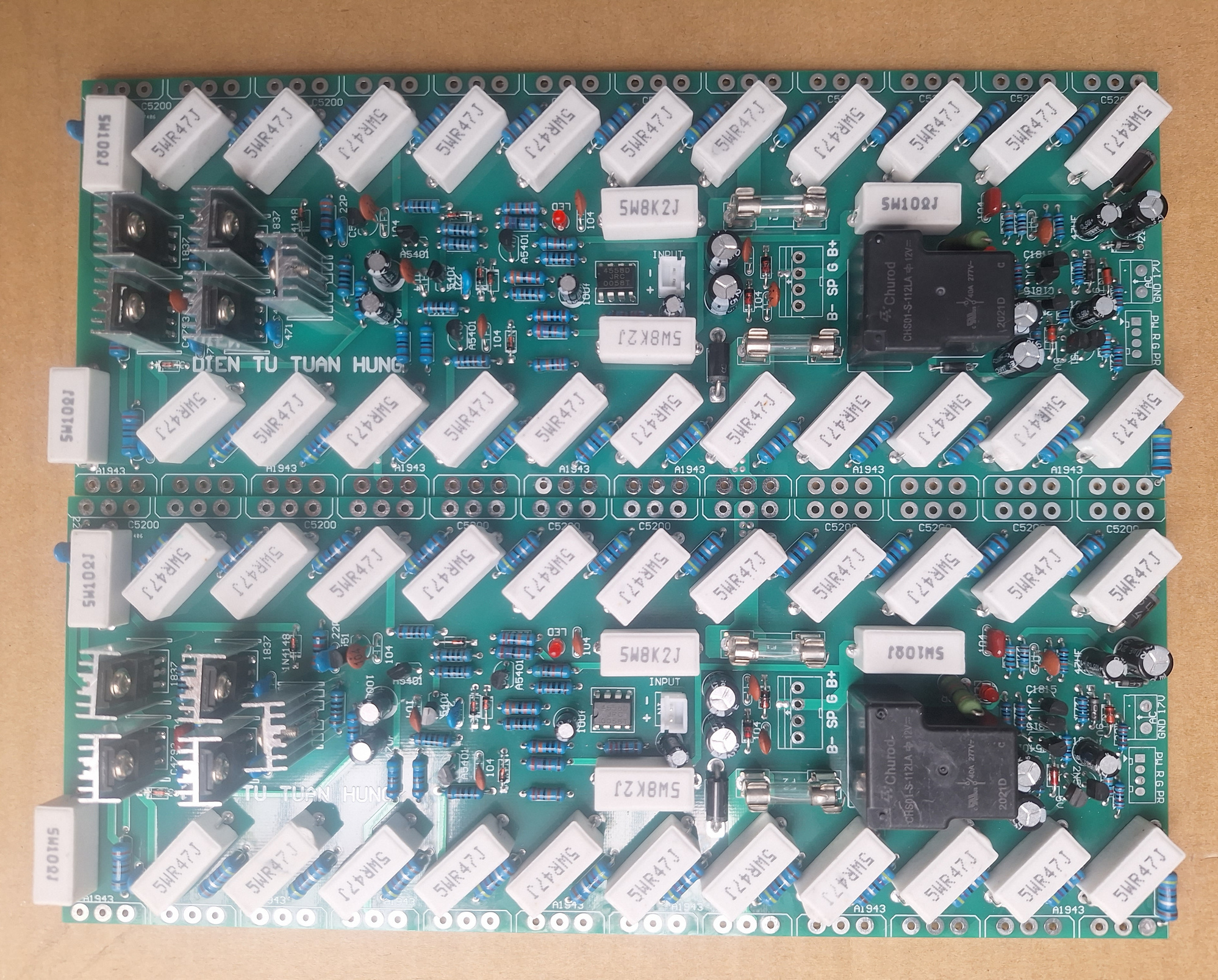MẠCH CÔNG SUẤT 48 SÒ 3U