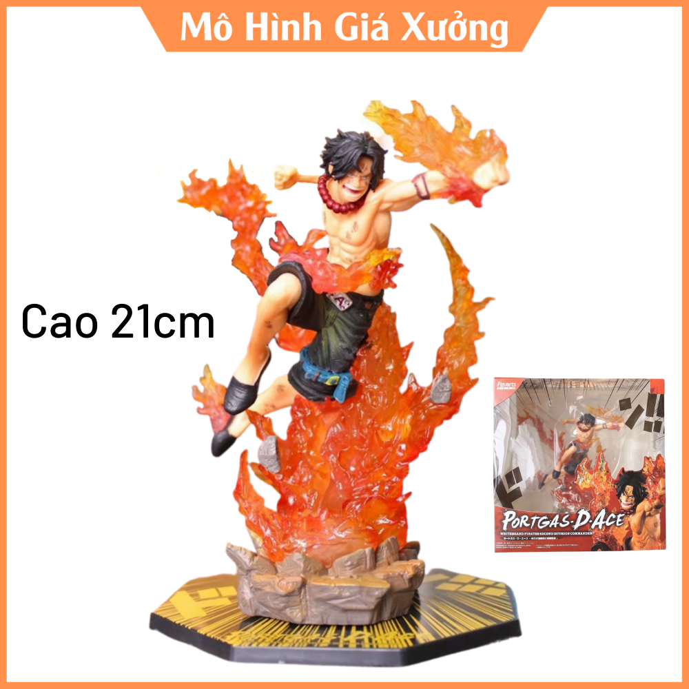 Mô hình One Piece ACE bản siêu cấp fzero cao 18cm hàng hiếm chi tiết sắc xảo , figure one piece , mô hình giá xưởng