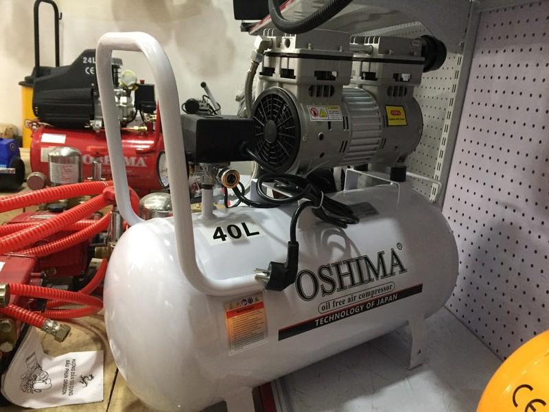 [Trả góp 0%]MÁY NÉN KHÍ KHÔNG DẦU OSHIMA 40L