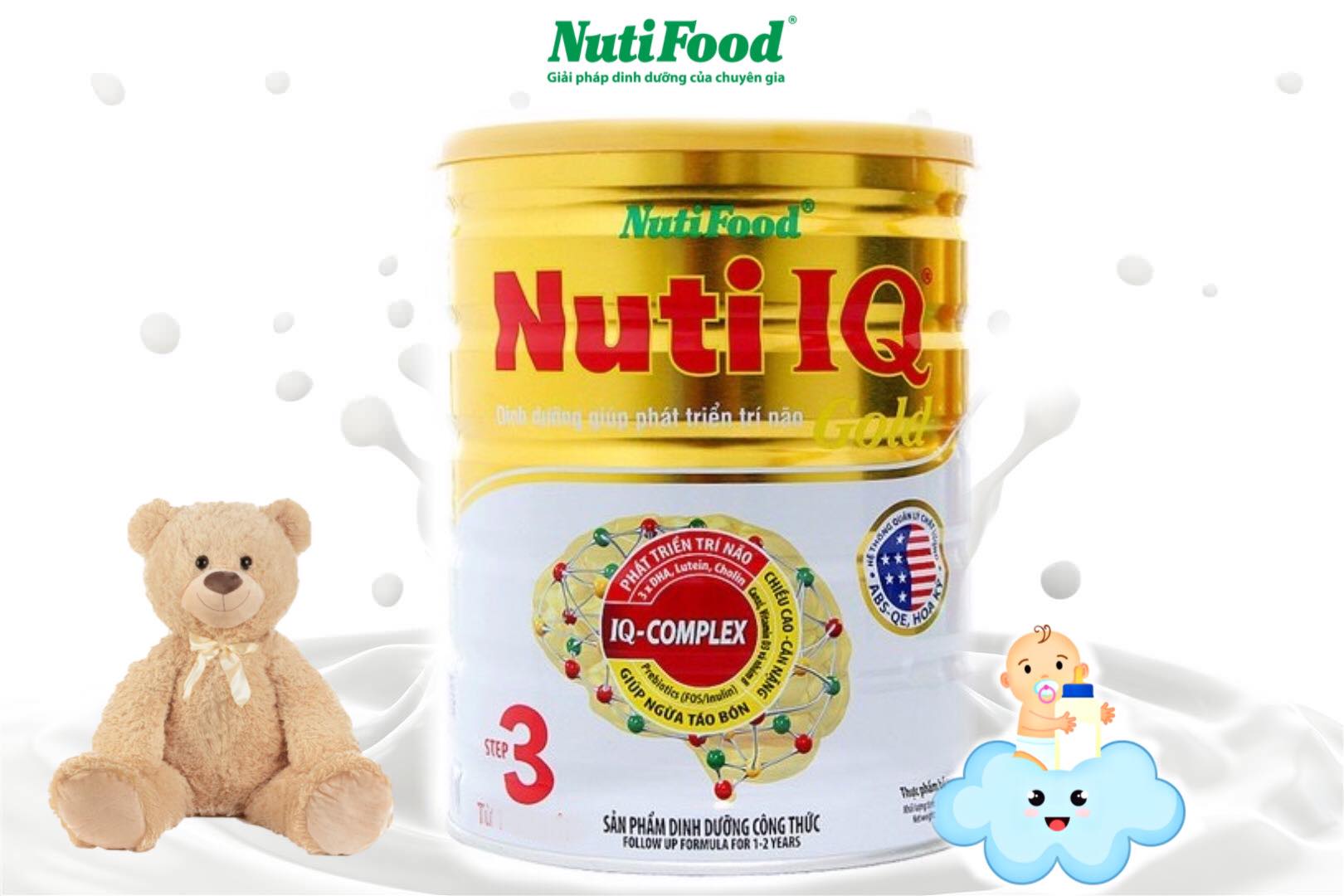Nuti IQ Gold 3 lon 1.5kg