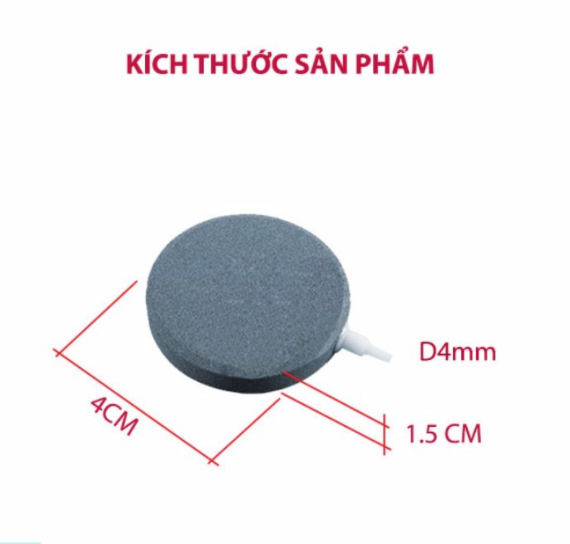 Đĩa sủi oxy siêu mịn 4cm