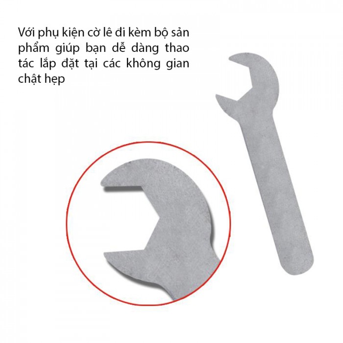 Bộ Dụng Cụ Sửa Đế Âm Tường Nhanh Chóng