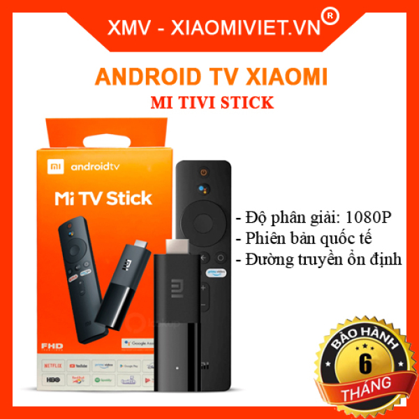 Bảng giá Android TV Xiaomi Mi TV Stick - Không Gian Giải Trí Mở Rộng - Phiên Bản Quốc Tế - Bảo Hành 6 Tháng