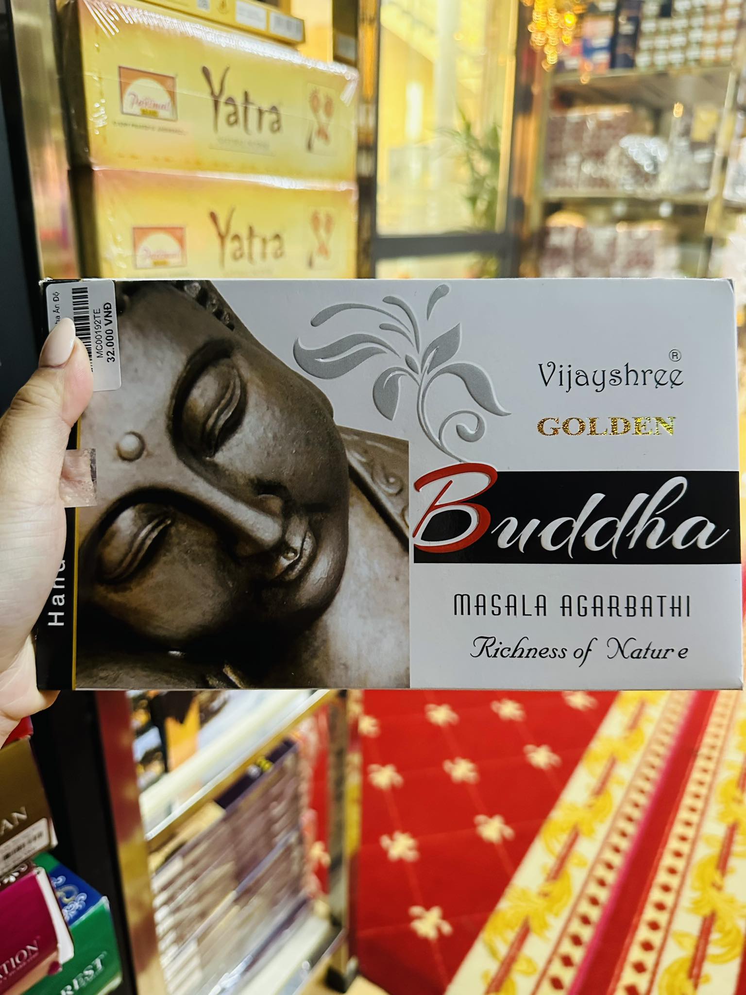 Hương ấn độ vijayshree golden nag hộp lớn